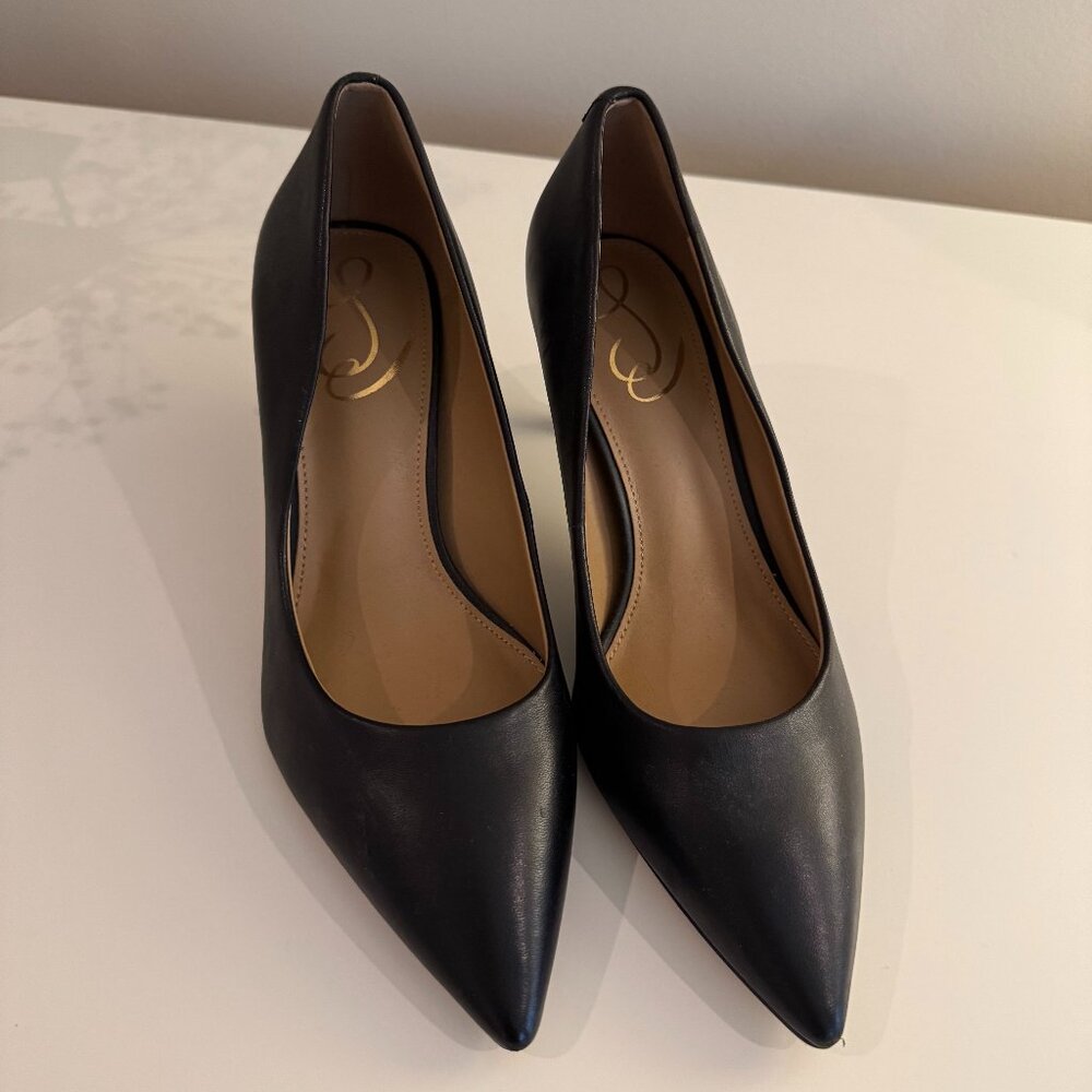 Jessica Simpson Black Heels 7W - Picture 6 of 8